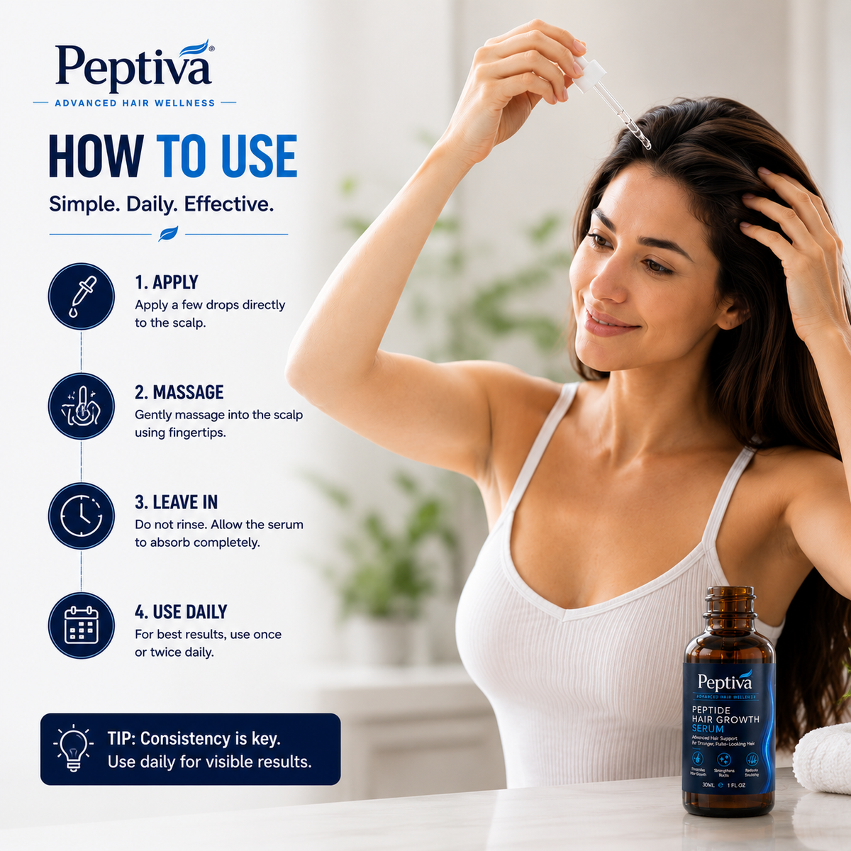 Peptide Hair Growth Serum