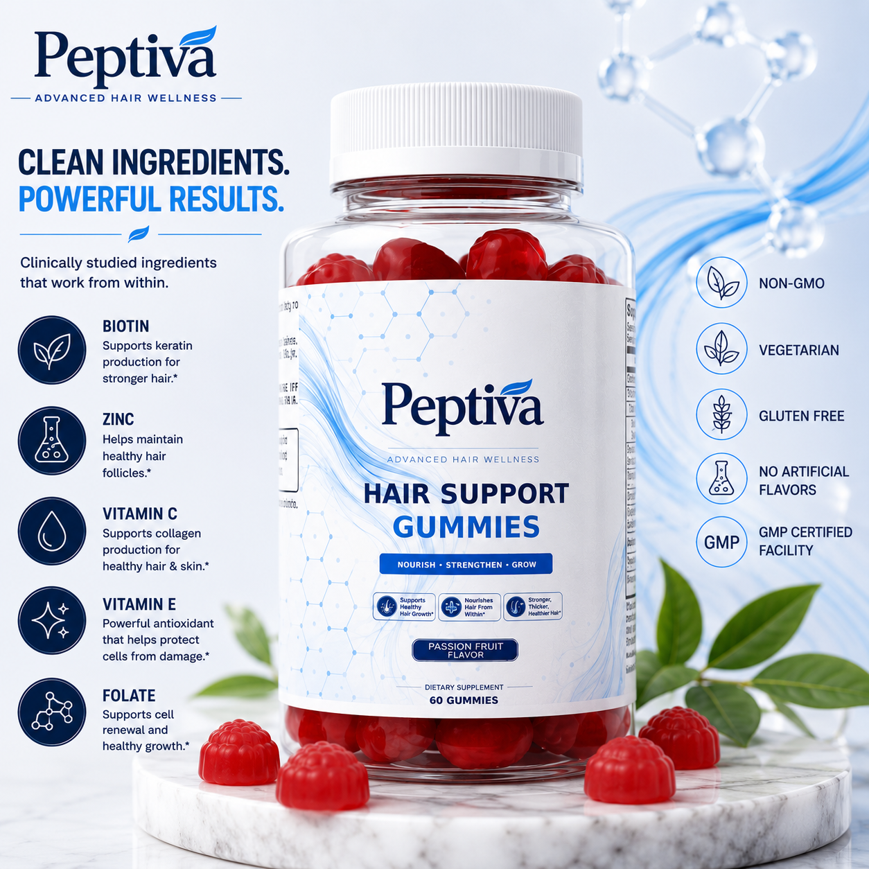 Hair, Skin & Nails Gummies